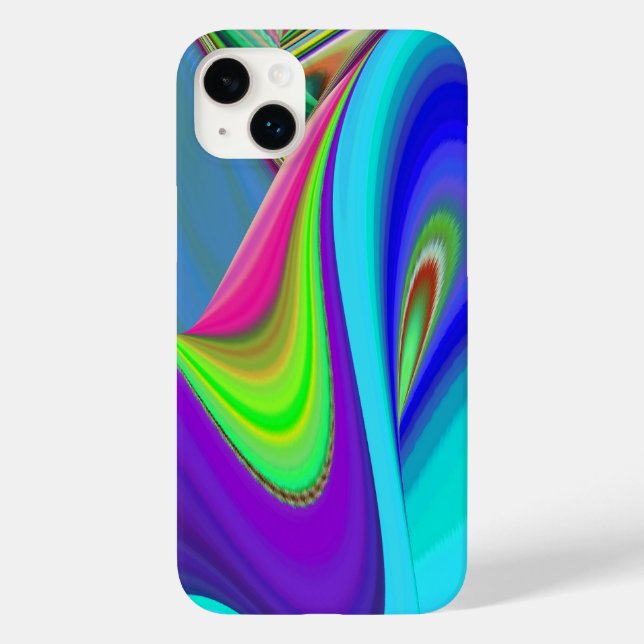 Coques Case-Mate iPhone Summerfeel, Rainbowart 3D Abstrait (Verso)