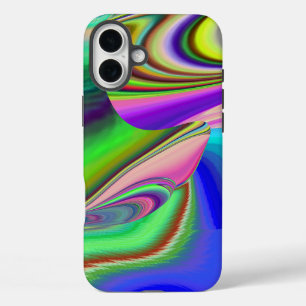 Coque Pour iPhone 16 Plus Summerfeel, Rainbowart 3D Abstrait