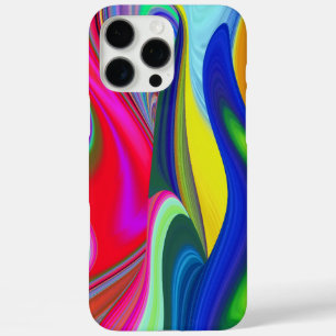 Coque iPhone 16 Pro Max Summerrainbow, Rainbowart 3D Abstrait