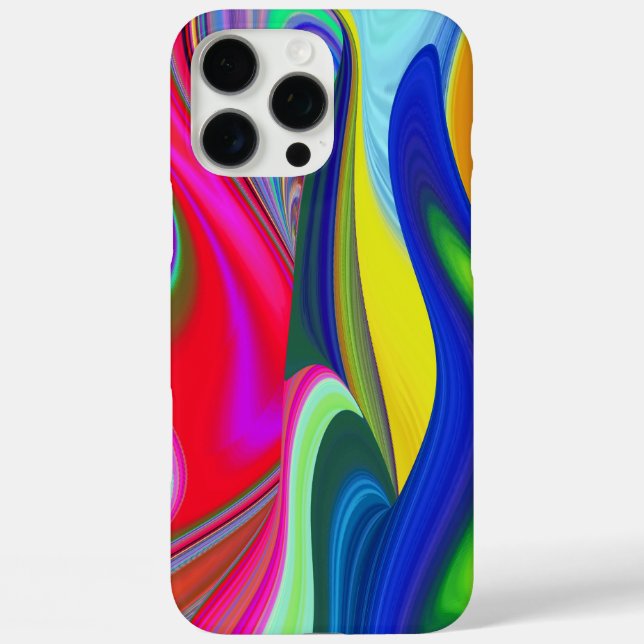 Coques Case-Mate iPhone Summerrainbow, Rainbowart 3D Abstrait (Verso)