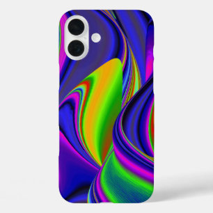 Coque Pour iPhone 16 Plus Summerrainbow, Rainbowart 3D Abstrait