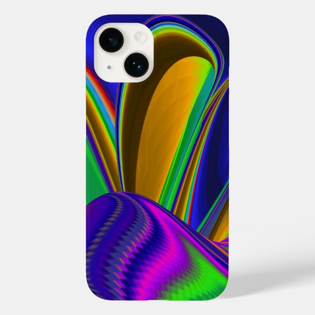 Coques Case-Mate iPhone Summerrainbow, Rainbowart 3D Abstrait (Verso)
