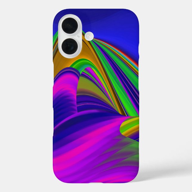 Coques Case-Mate iPhone Summerrainbow, Rainbowart 3D Abstrait (Verso)