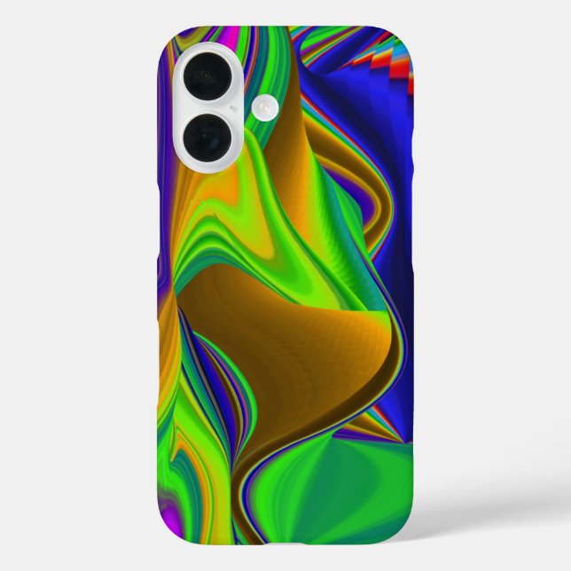 Coques Case-Mate iPhone Summerrainbow, Rainbowart 3D Abstrait (Verso)