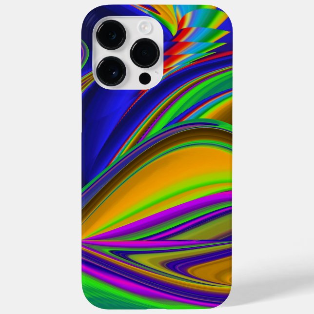 Coques Case-Mate iPhone Summerrainbow, Rainbowart 3D Abstrait (Verso)