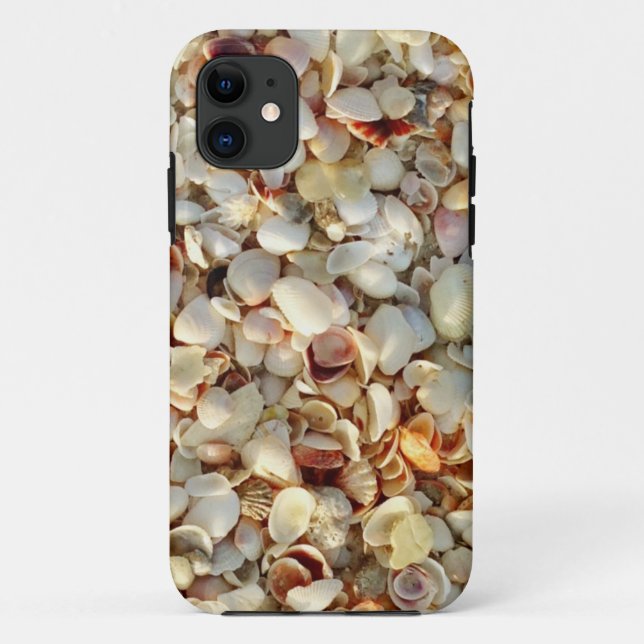 Coques Case-Mate iPhone Sun a embrassé des coquilles de mer (Dos)