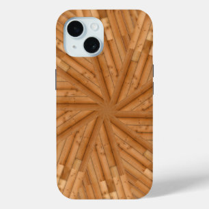 Coque Case-Mate iPhone Sun Deck - Starburst en bois clair