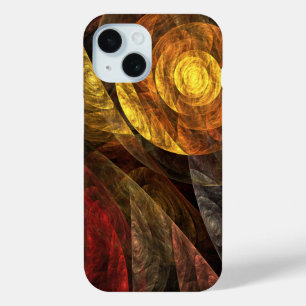 Coque Case-Mate iPhone Sun Flower Floral Moderne Art Motif Abstrait