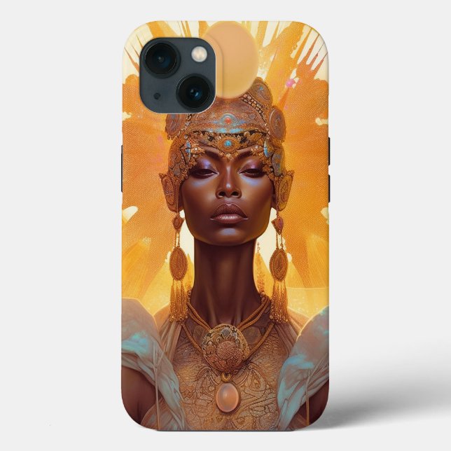 Coques Case-Mate iPhone Sun Goddess Imaginaire Art (Verso)