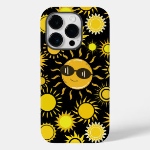 Coque Case-Mate iPhone Sun motif 01 Black BG