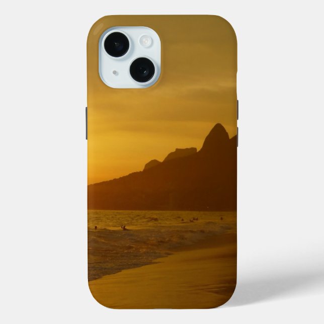 Coques Case-Mate iPhone Sun Set à Ipanema Beach Brésil (Verso)