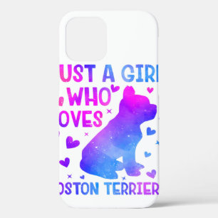 Case-Mate iPhone Case Sunflower Boston Terrier Dog Meilleur chien Maman