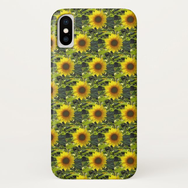 Coques Case-Mate iPhone Sunflower d'été (Dos)