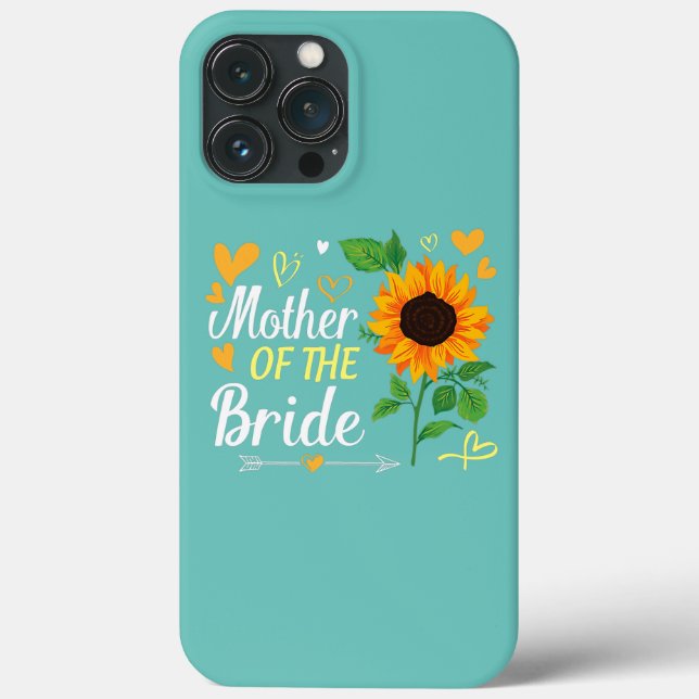 Coques Case-Mate iPhone Sunflower Heart Mère De La Femme Maris Mariée (Verso)