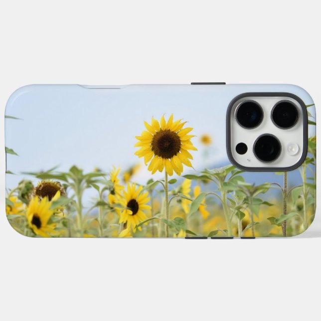Coques Case-Mate iPhone Sunflowers  (Verso (horizontal))