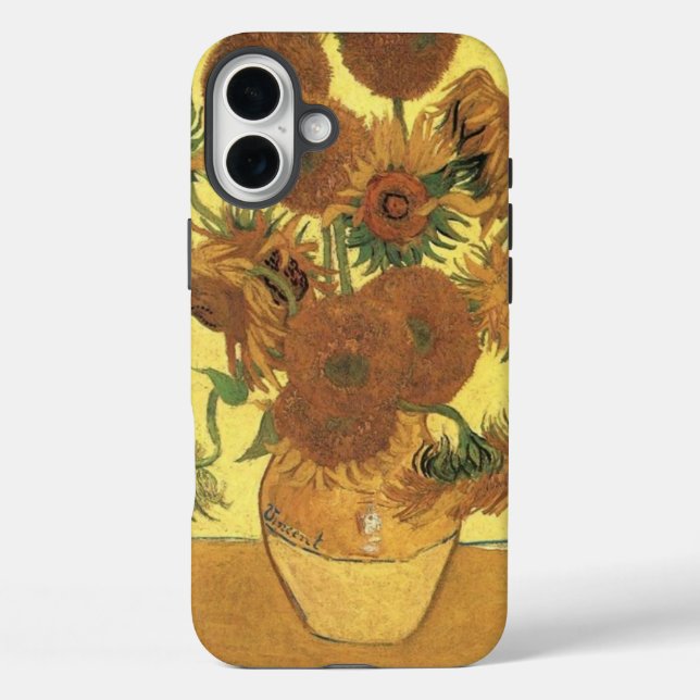 Coques Case-Mate iPhone Sunflowers par Van Gogh (Verso)