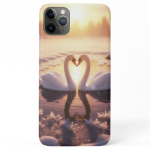 Sunrise Swans - beautiful enchanting