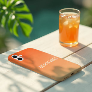 Coque Pour iPhone 16 Sunset Beach Vibes - Moderne Dégradé