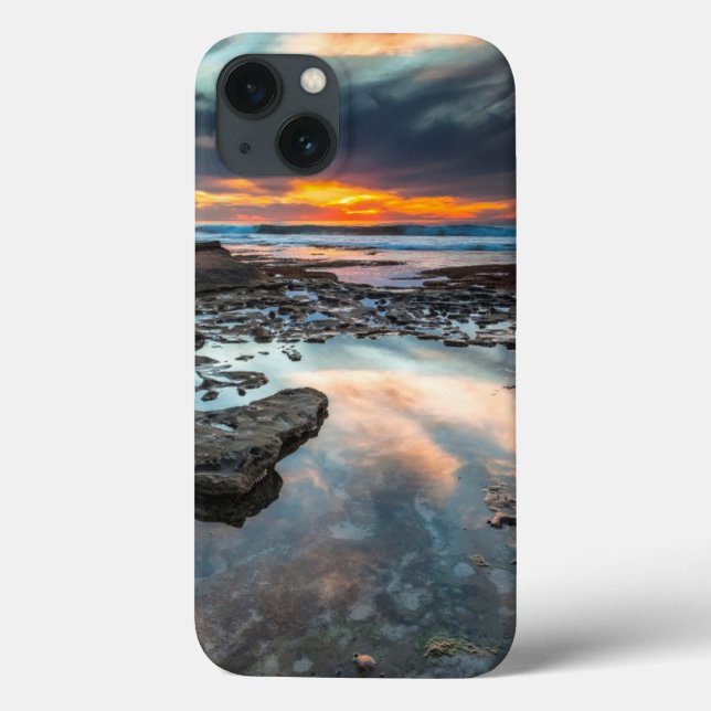 Coques Case-Mate iPhone Sunset from the tide pools (Verso)