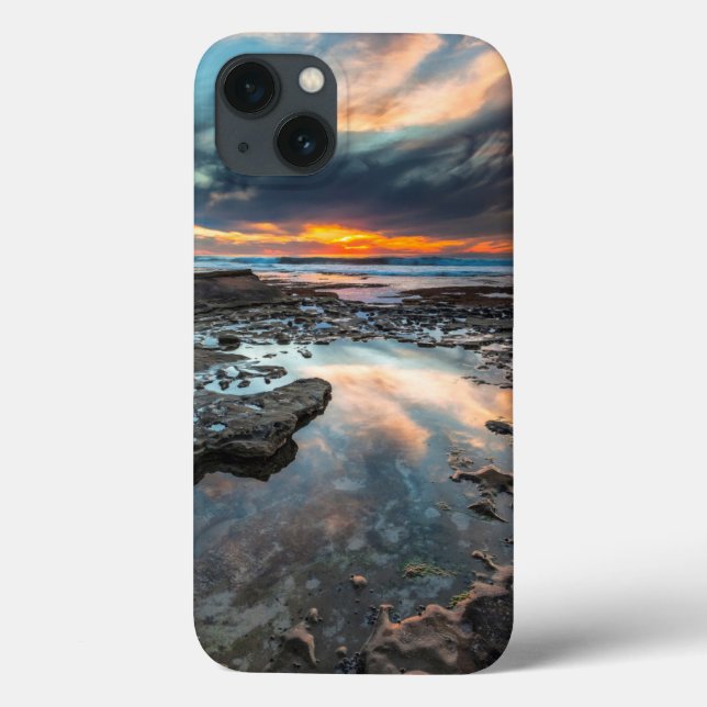 Coques Case-Mate iPhone Sunset from the tide pools (Verso)