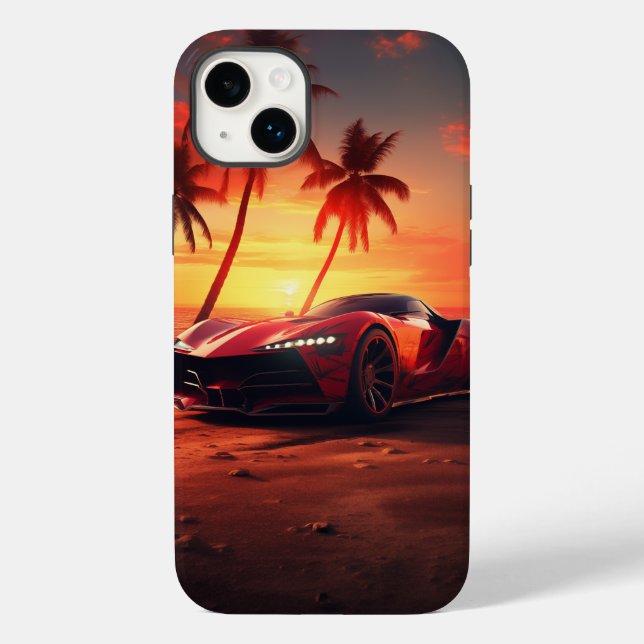 Coques Case-Mate iPhone Sunset Mirage Supercar (Verso)