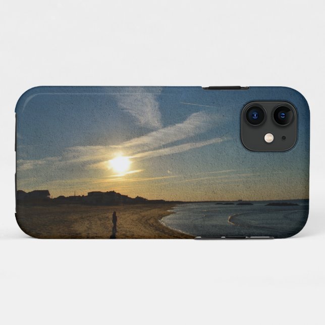 Coques Case-Mate iPhone Sunset texturé par Shirley Taylor (Dos (Horizontal))