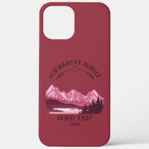 Case-Mate iPhone Case Sunset vintage Red Mountain Lake