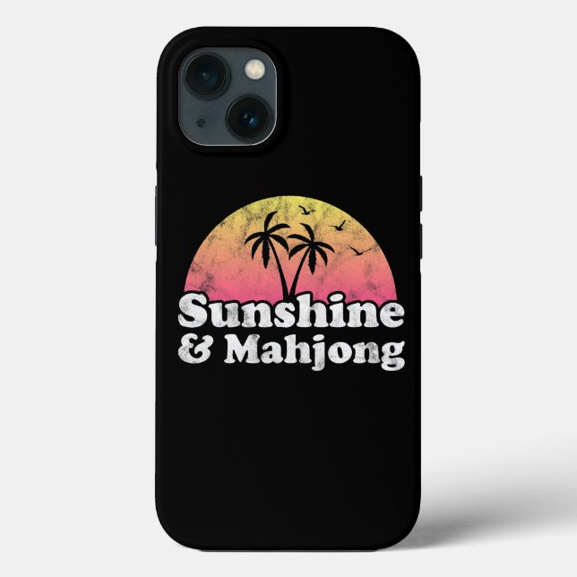 Coques Case-Mate iPhone Sunshine et Mahjong (Verso)