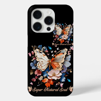 Coque Case-Mate iPhone Super Âme Naturelle : Jardin des Papillons