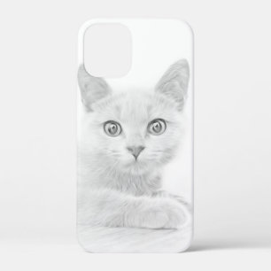 Coque iPhone 12 Mini SUPER CUTE Kitten Portrait Photographie