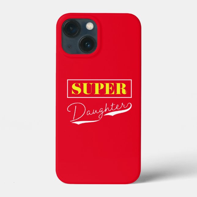 Coques Case-Mate iPhone Super Daughter (Verso)