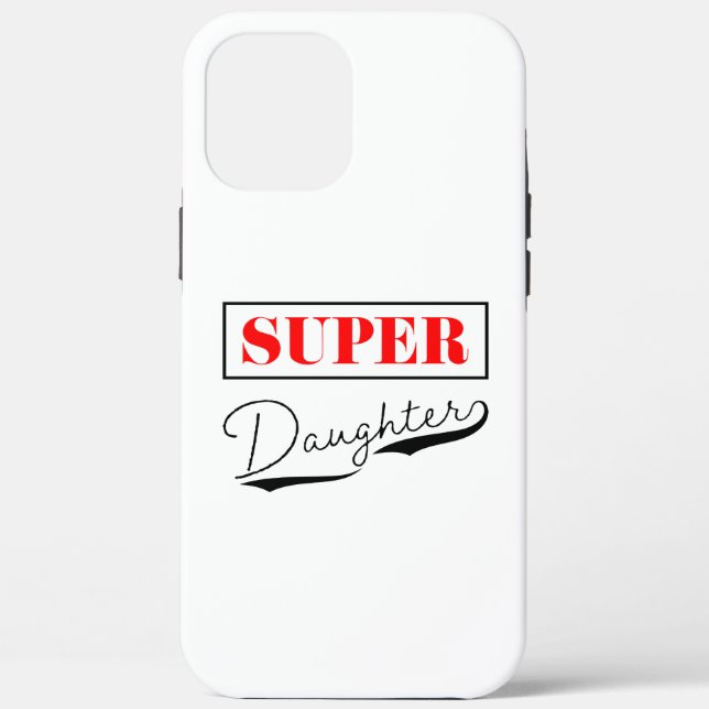 Coques Case-Mate iPhone Super Daughter (Verso)