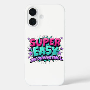 Coque Pour iPhone 16 Super Facile À Peine Un Désagrément
