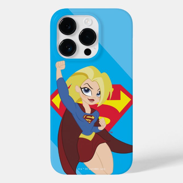 Coques Case-Mate iPhone Super Hero filles Supergirl DC (Verso)