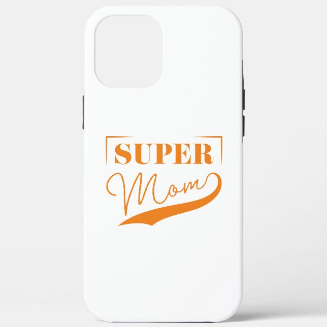 Coques Case-Mate iPhone Super Maman (Verso)