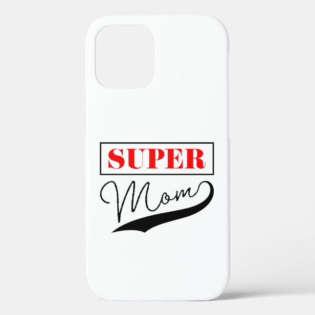 Coques Case-Mate iPhone Super Maman (Verso)