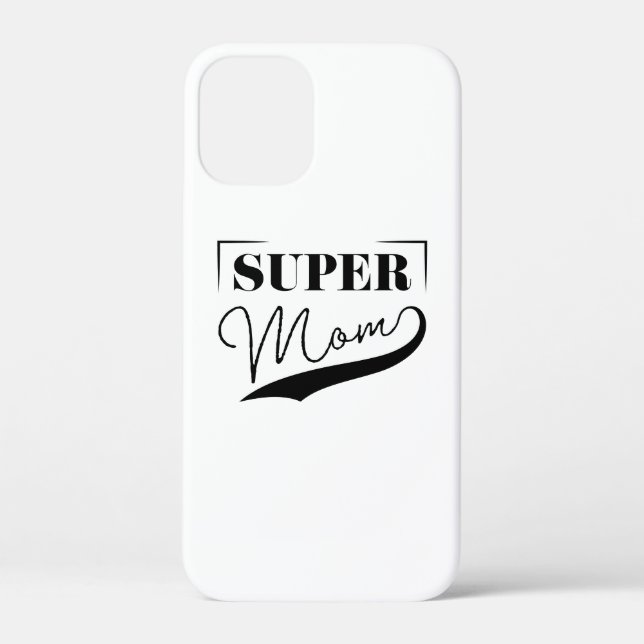 Coques Case-Mate iPhone Super Maman (Verso)