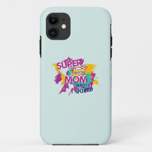 Coque Case-Mate Pour iPhone Super Maman sauve le monde