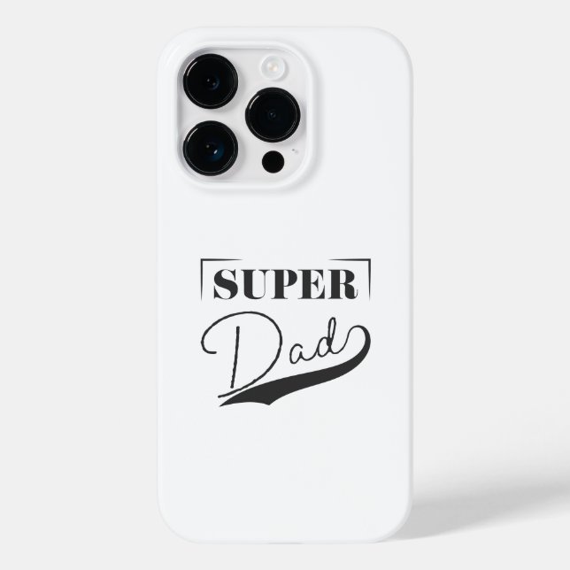 Coques Case-Mate iPhone Super papa (Verso)