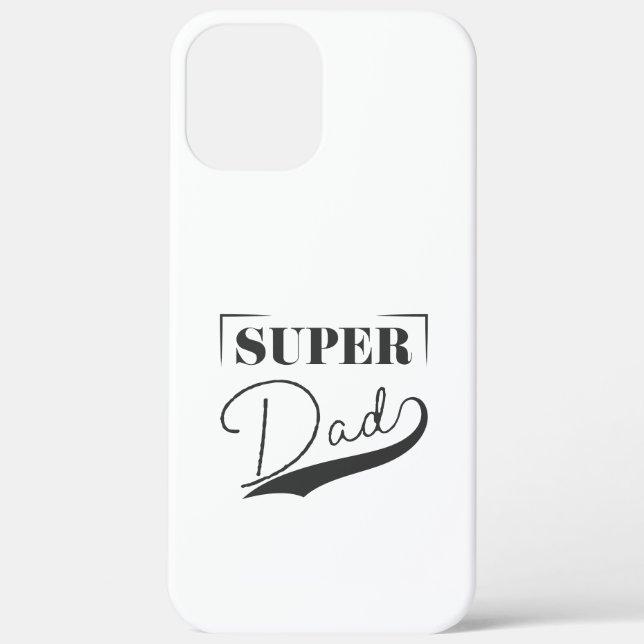 Coques Case-Mate iPhone Super papa (Verso)