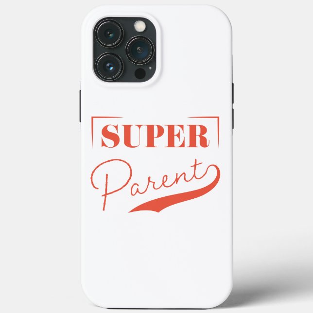Coques Case-Mate iPhone Super parent (Verso)