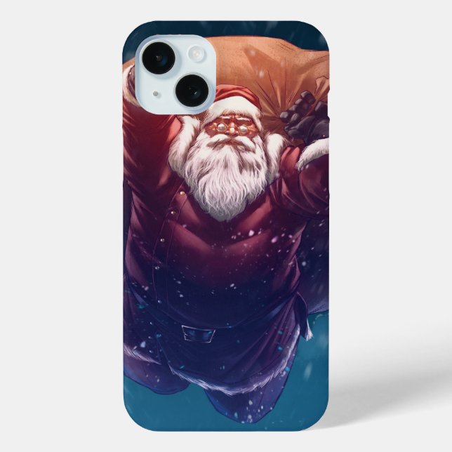 Coques Case-Mate iPhone Super Père Noël (Verso)