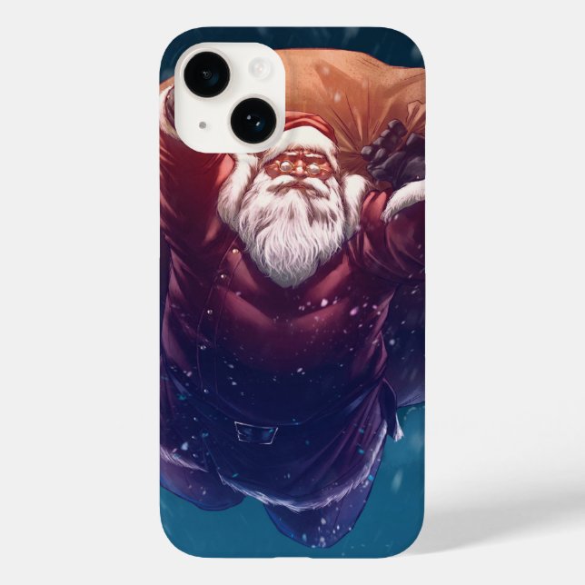 Coques Case-Mate iPhone Super Père Noël (Verso)