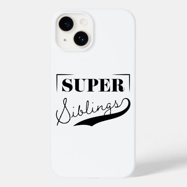 Coques Case-Mate iPhone Super sibling (Verso)