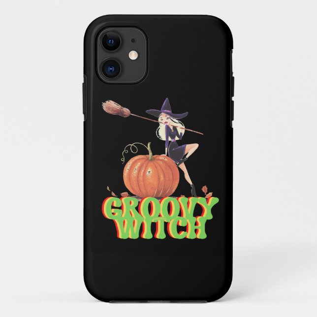 Coques Case-Mate iPhone SUPER WITCH drôle sorcières d'Halloween (Dos)