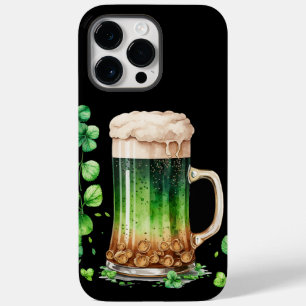 COQUE Case-Mate iPhone SUPERBE BIÈRE VERTE IRLANDAISE À L'AQUARELLE