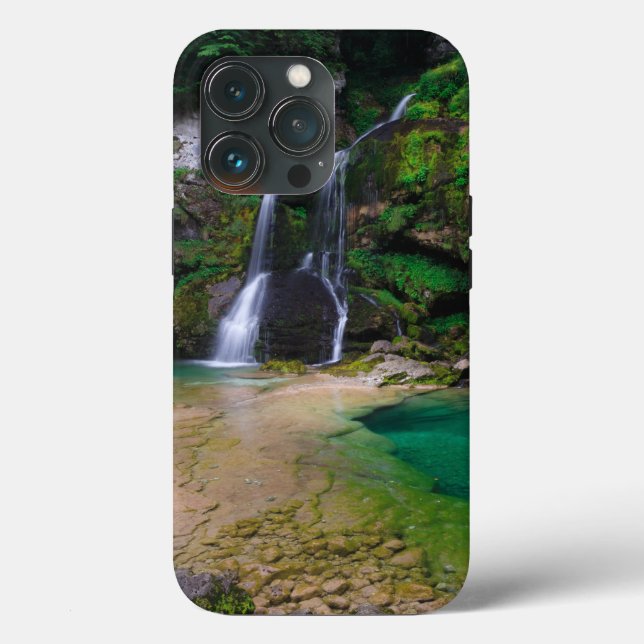 Coques Case-Mate iPhone Superbe cascade Virje, Slovénie Poster (Verso)