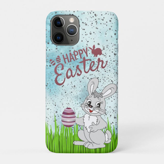 Coques Case-Mate iPhone Superbe Lapin, Bonne Pâques (Dos)