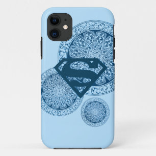 Coque Case-Mate Pour iPhone Supergirl Blue Circle Design