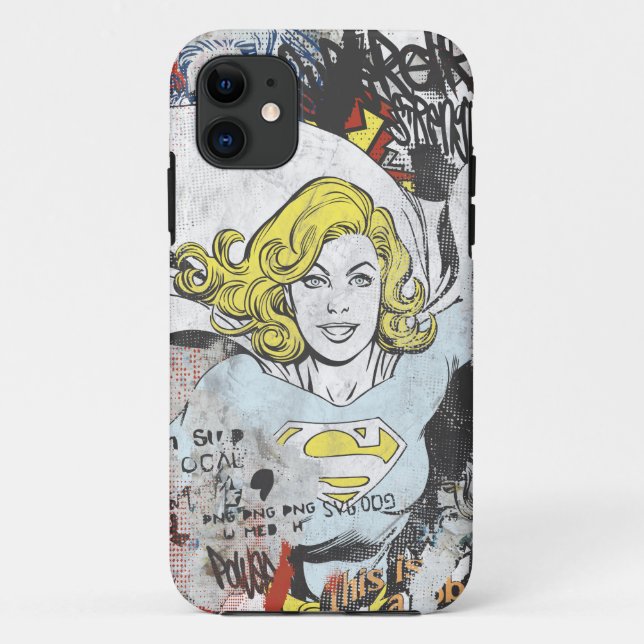 Coques Case-Mate iPhone Supergirl Comic Capers 3 (Dos)